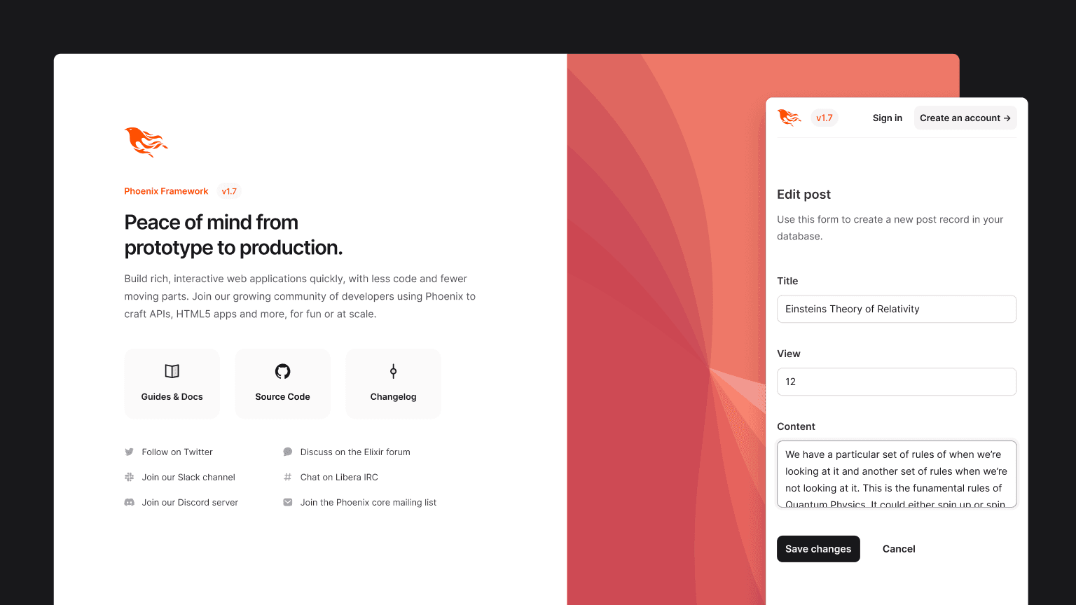 Phoenix v1.7 的新设计